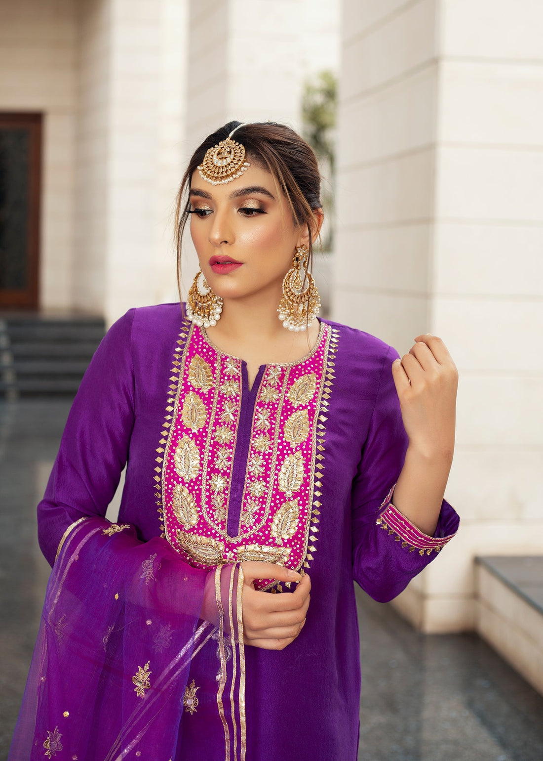 Purple Haze | Velvet Formals |   Jamni by Purple Haze - Designer Dress - Type: Ladies Clothes - Available at Libayah - 100% Original