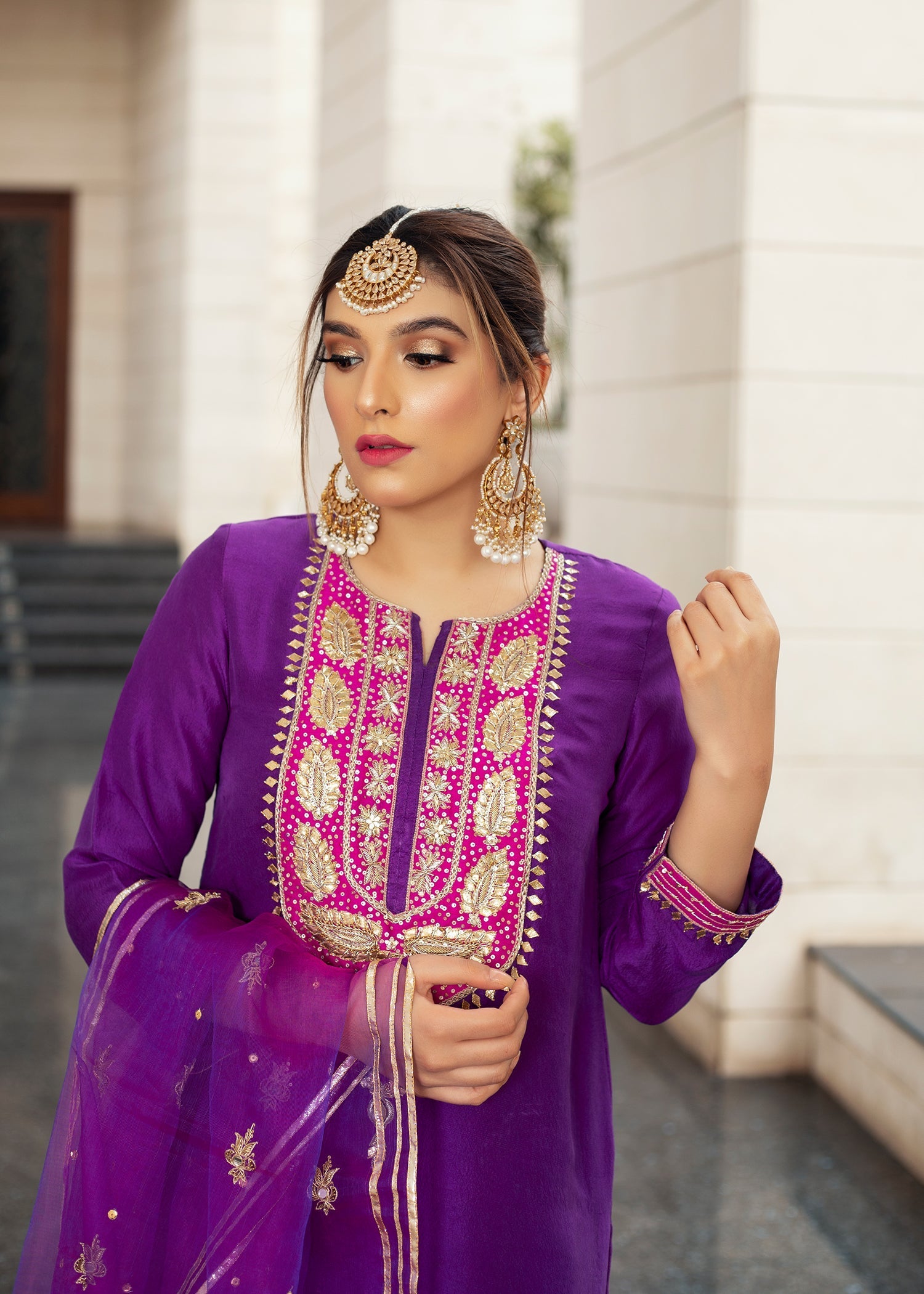 Purple Haze | Velvet Formals |   Jamni by Purple Haze - Designer Dress - Type: Ladies Clothes - Available at Libayah - 100% Original
