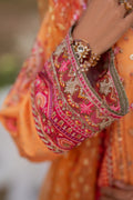 Qalamkar | Luxe Silk |  UA-05 FIORE by Qalamkar - Designer Dress - Type: Ladies Clothes - Available at Libayah - 100% Original