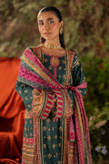Qalamkar | Luxe Silk |  UA-02 NINA by Qalamkar - Designer Dress - Type: Ladies Clothes - Available at Libayah - 100% Original