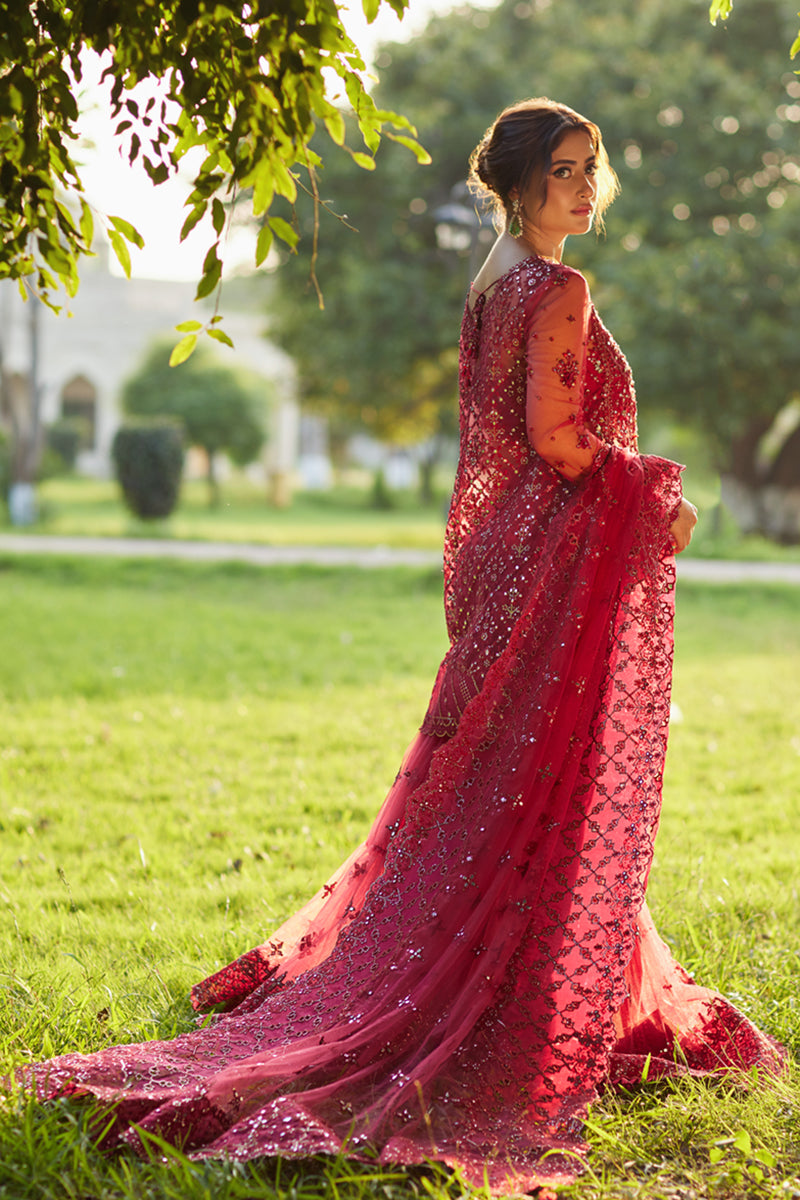 Qalamkar | Shadmani Luxury Formals |  Nurah SH-07 by Qalamkar - Designer Dress - Type: Ladies Clothes - Available at Libayah - 100% Original