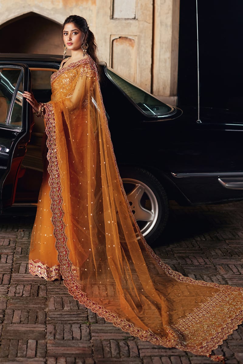 Qalamkar | Shadmani Luxury Formals |  Raniya SH-02 by Qalamkar - Designer Dress - Type: Ladies Clothes - Available at Libayah - 100% Original