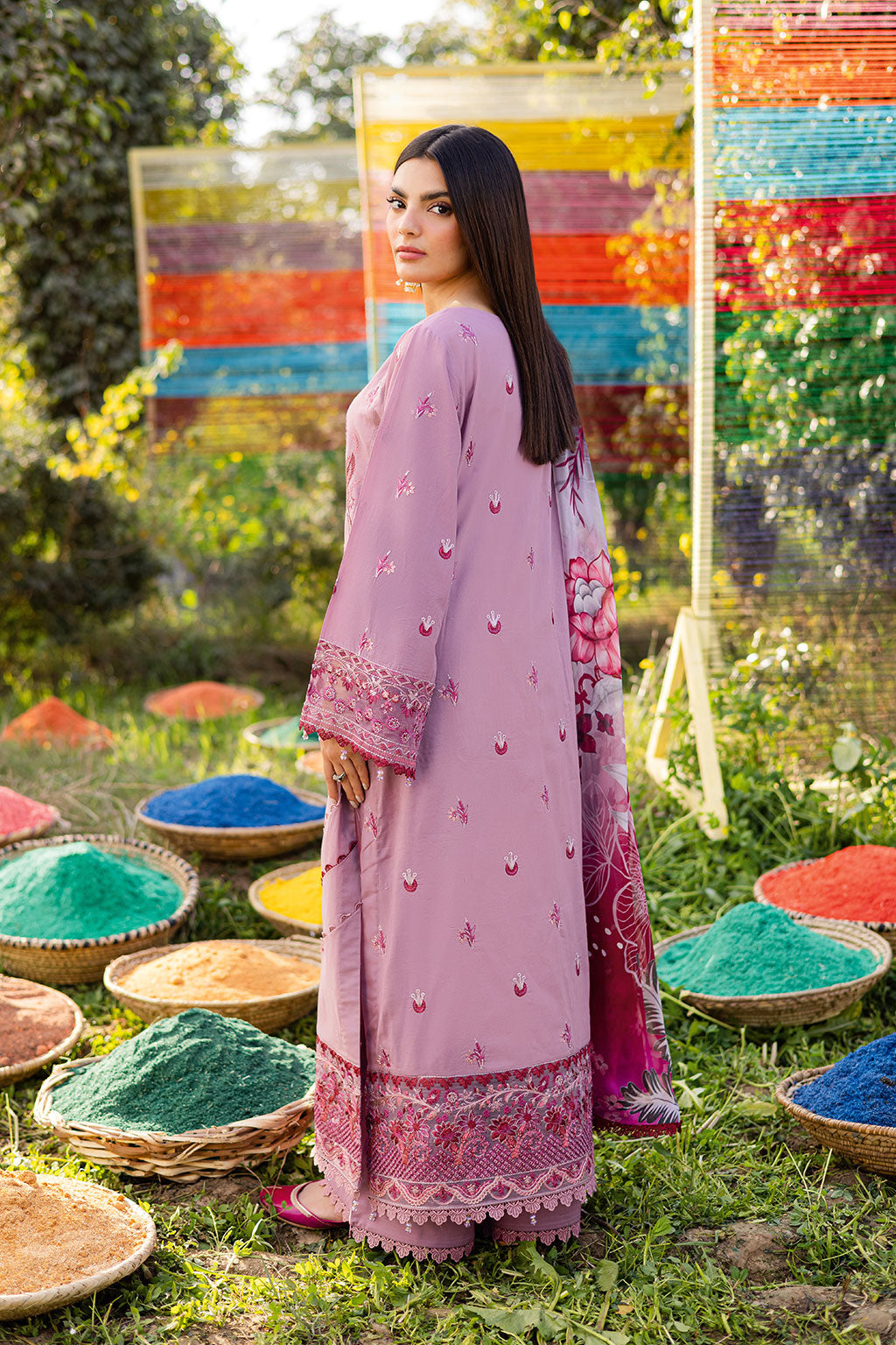 Ramsha | Riwayat Lawn Collection | Y-1209 by Ramsha - Designer Dress - Type: Ladies Clothes - Available at Libayah - 100% Original