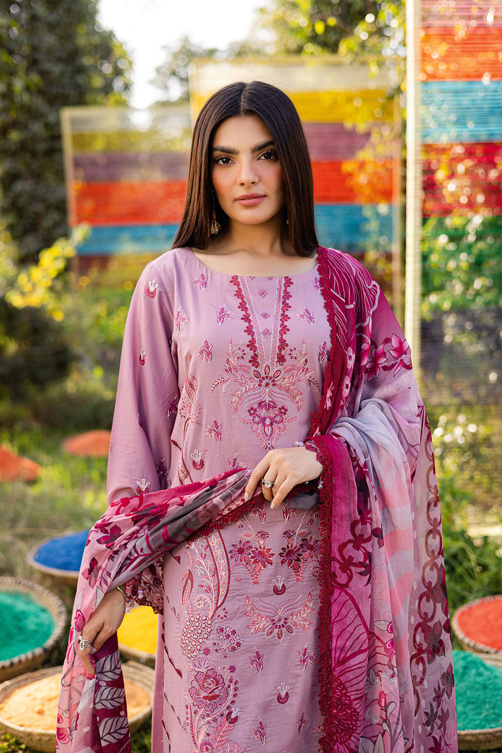 Ramsha | Riwayat Lawn Collection | Y-1209 by Ramsha - Designer Dress - Type: Ladies Clothes - Available at Libayah - 100% Original