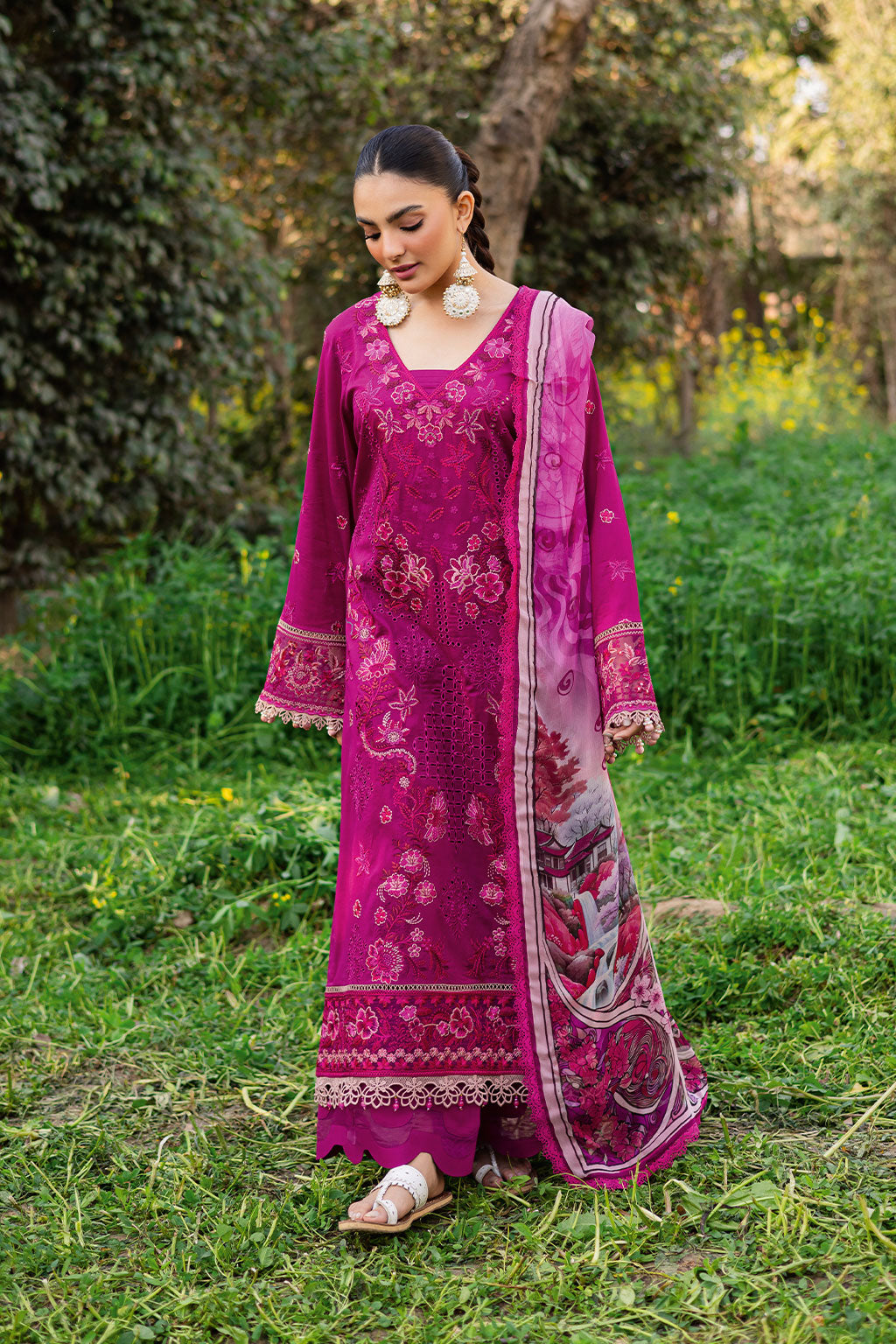 Ramsha | Riwayat Lawn Collection | Y-1202 by Ramsha - Designer Dress - Type: Ladies Clothes - Available at Libayah - 100% Original