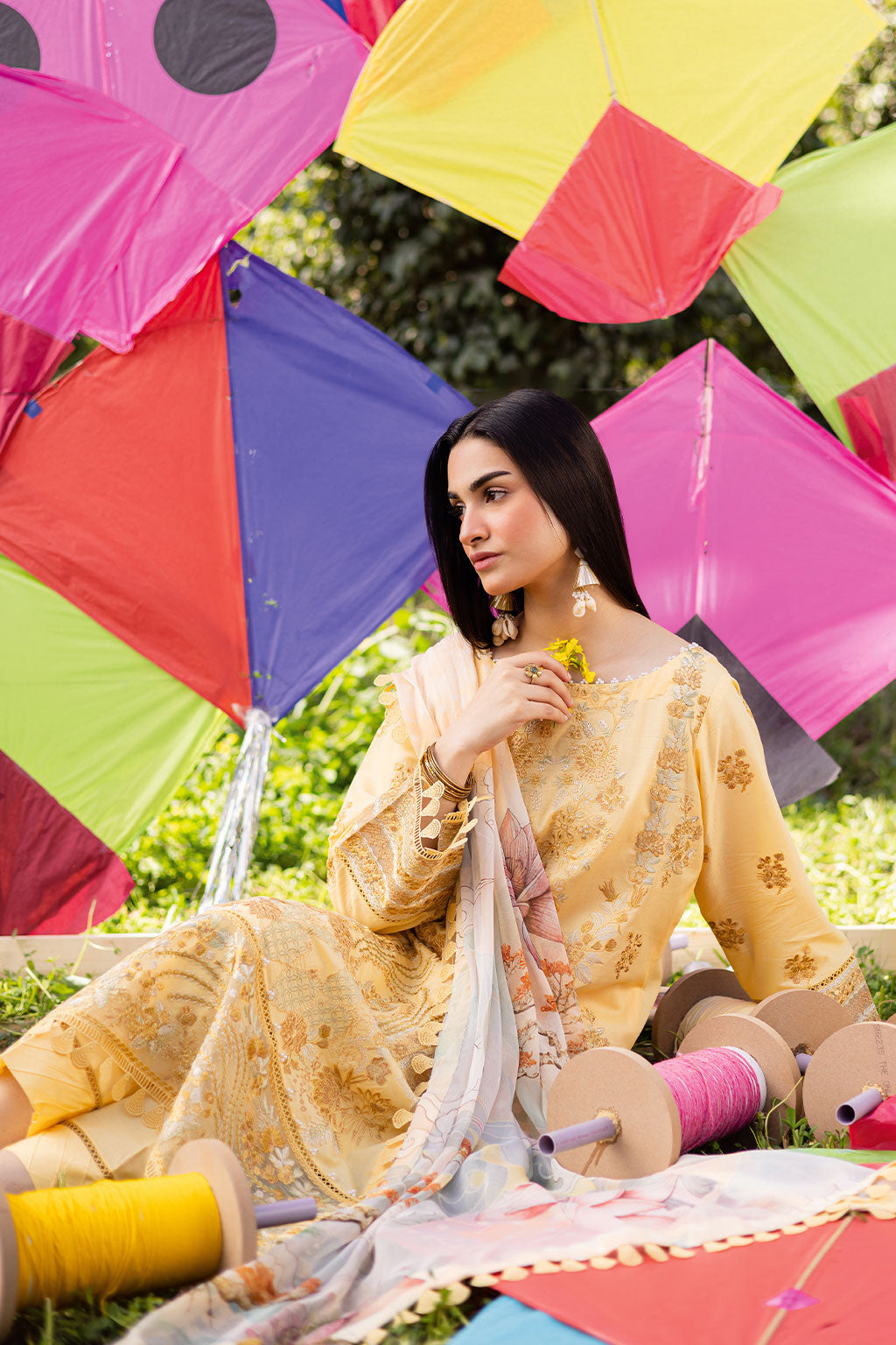 Ramsha | Riwayat Lawn Collection | Y-1207 by Ramsha - Designer Dress - Type: Ladies Clothes - Available at Libayah - 100% Original