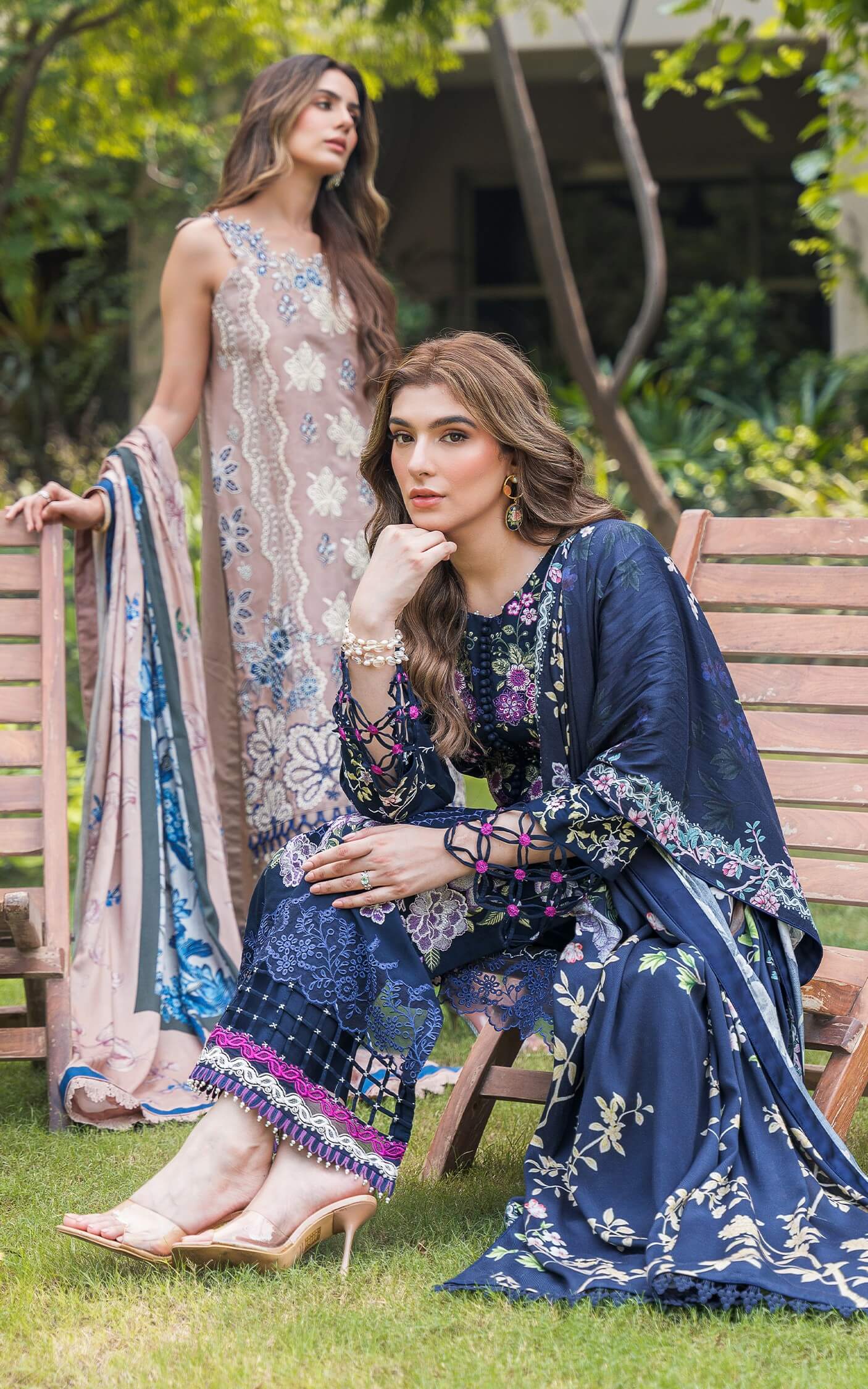 Asifa and Nabeel | Luxury Winter 24 | RAW WL-03 by Asifa and Nabeel - Designer Dress - Type: Ladies Clothes - Available at Libayah - 100% Original