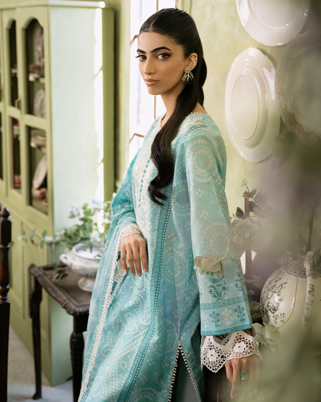 Roheenaz | Flora Printed Lawn | Mirage by Roheenaz - Designer Dress - Type: Ladies Clothes - Available at Libayah - 100% Original