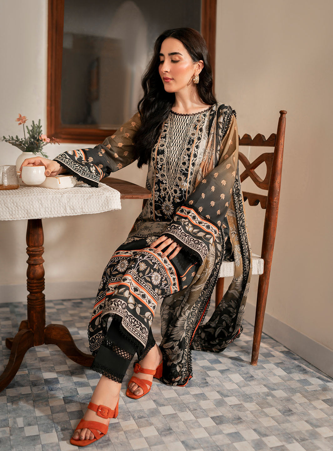 Roheenaz | Selene Fall 24 | Jane by Roheenaz - Designer Dress - Type: Luxury - Available at Libayah - 100% Original
