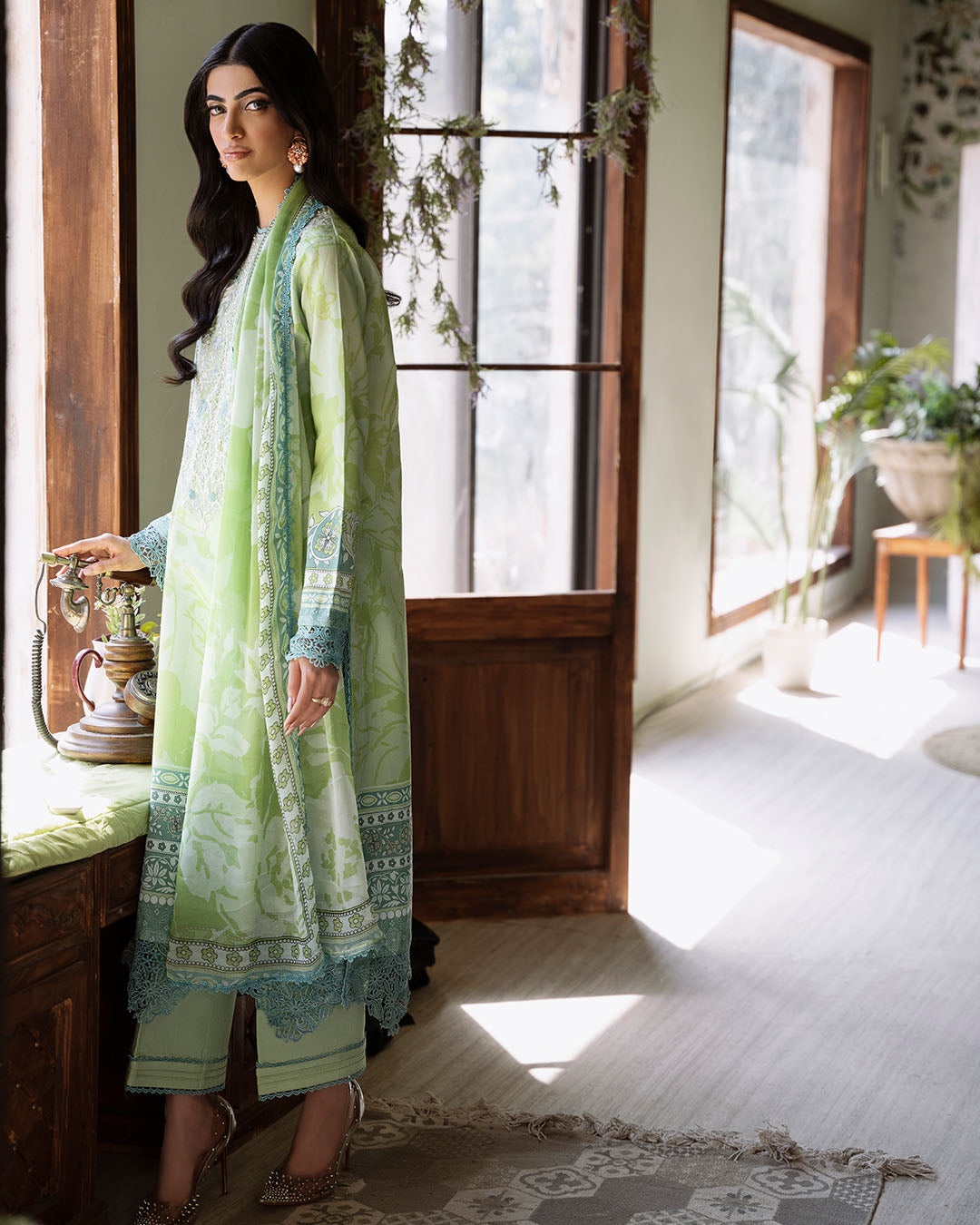 Roheenaz | Flora Printed Lawn | Euphoria by Roheenaz - Designer Dress - Type: Ladies Clothes - Available at Libayah - 100% Original