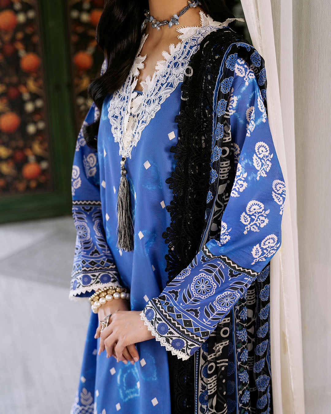 Roheenaz | Flora Printed Lawn | Ember by Roheenaz - Designer Dress - Type: Ladies Clothes - Available at Libayah - 100% Original