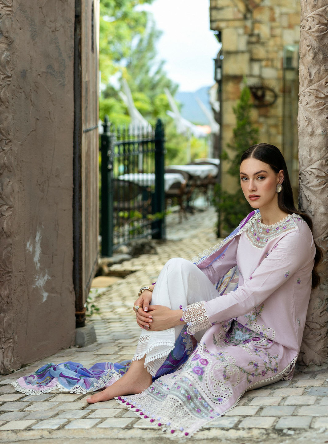 Roheenaz | Flanerie Lawn 25 | Eugenia-1A by Roheenaz - Designer Dress - Type: Ladies Clothes - Available at Libayah - 100% Original