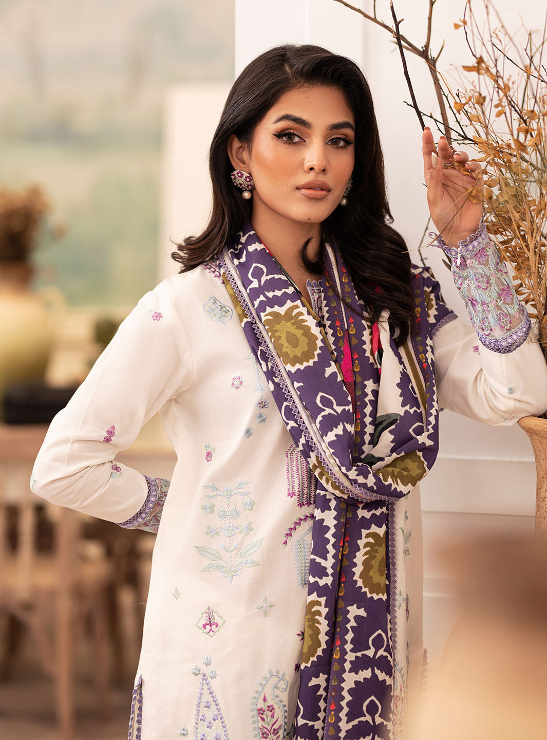 Roheenaz | Meraki Winter Collection | Hailee by Roheenaz - Designer Dress - Type: Ladies Clothes - Available at Libayah - 100% Original