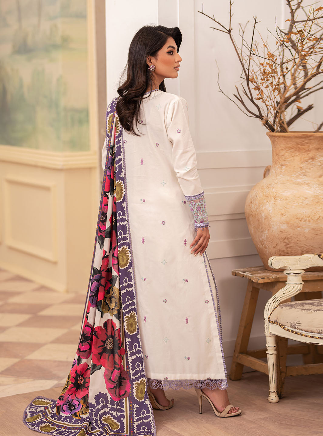 Roheenaz | Meraki Winter Collection | Hailee by Roheenaz - Designer Dress - Type: Ladies Clothes - Available at Libayah - 100% Original