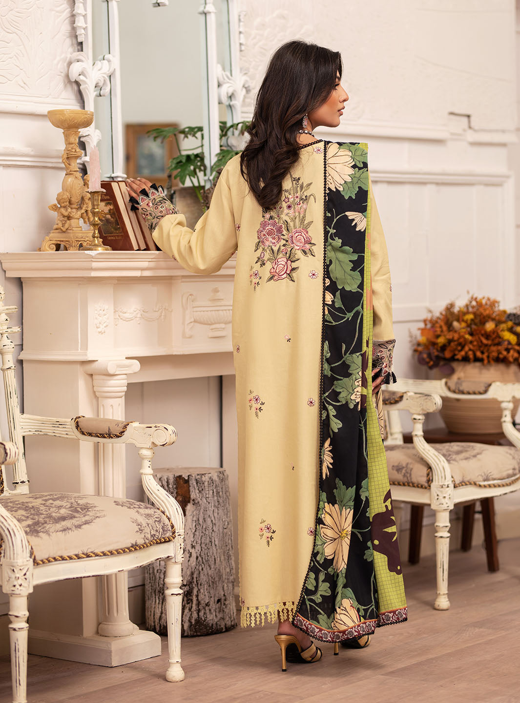 Roheenaz | Meraki Winter Collection | Evie by Roheenaz - Designer Dress - Type: Ladies Clothes - Available at Libayah - 100% Original