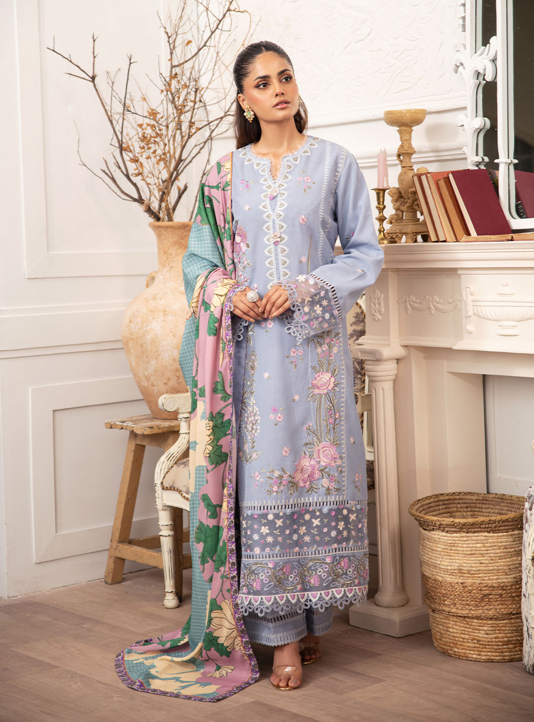 Roheenaz | Meraki Winter Collection | Raya by Roheenaz - Designer Dress - Type: Ladies Clothes - Available at Libayah - 100% Original