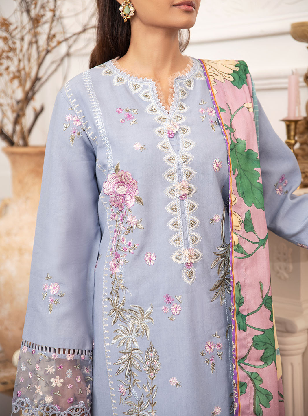 Roheenaz | Meraki Winter Collection | Raya by Roheenaz - Designer Dress - Type: Ladies Clothes - Available at Libayah - 100% Original