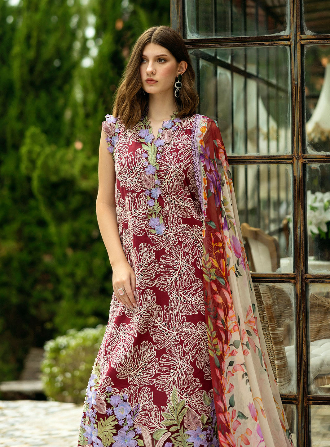 Roheenaz | Flanerie Lawn 25 | Gabriella-3A by Roheenaz - Designer Dress - Type: Ladies Clothes - Available at Libayah - 100% Original