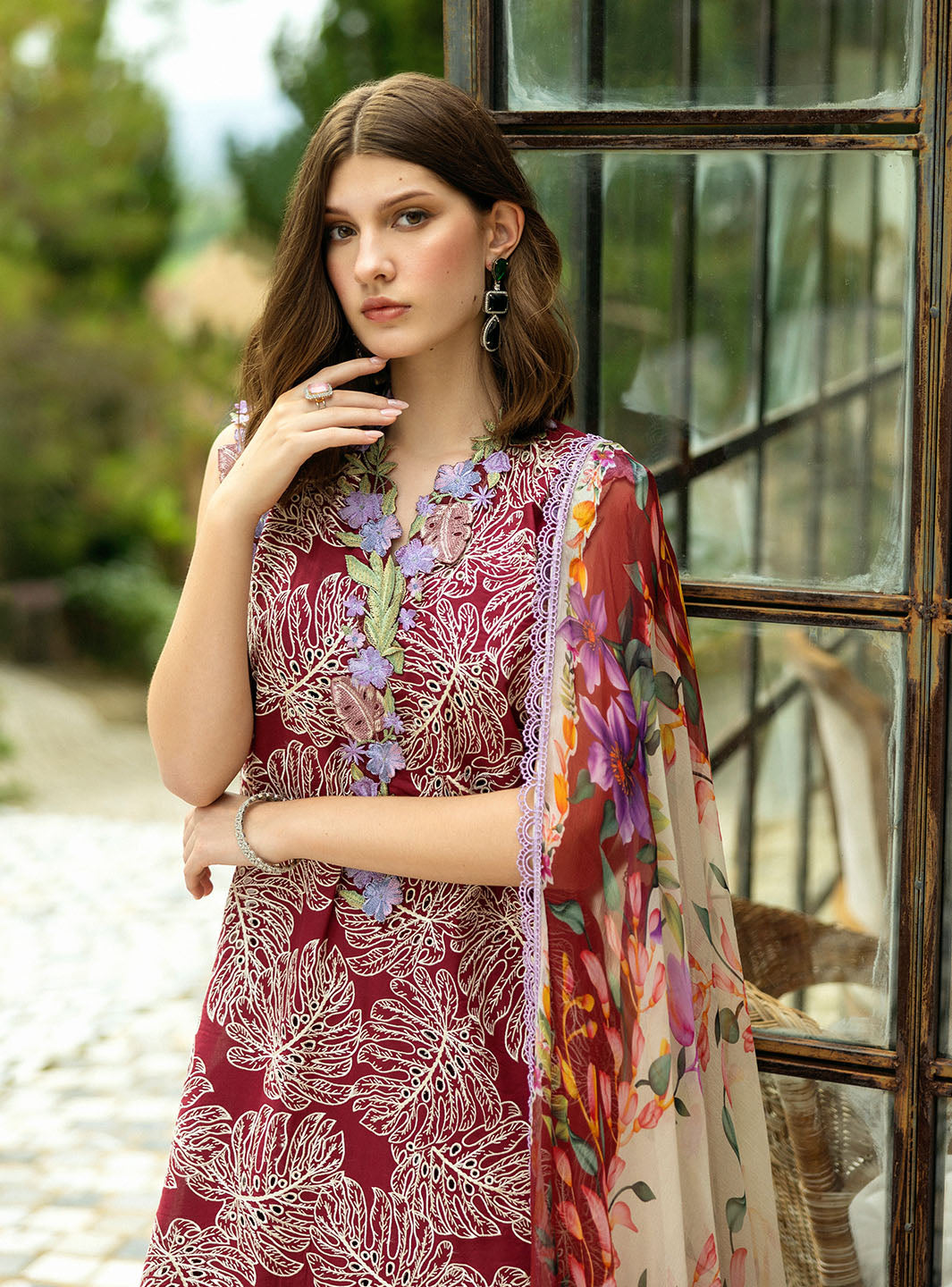 Roheenaz | Flanerie Lawn 25 | Gabriella-3A by Roheenaz - Designer Dress - Type: Ladies Clothes - Available at Libayah - 100% Original