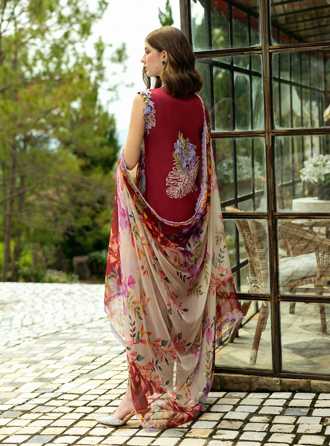 Roheenaz | Flanerie Lawn 25 | Gabriella-3A by Roheenaz - Designer Dress - Type: Ladies Clothes - Available at Libayah - 100% Original