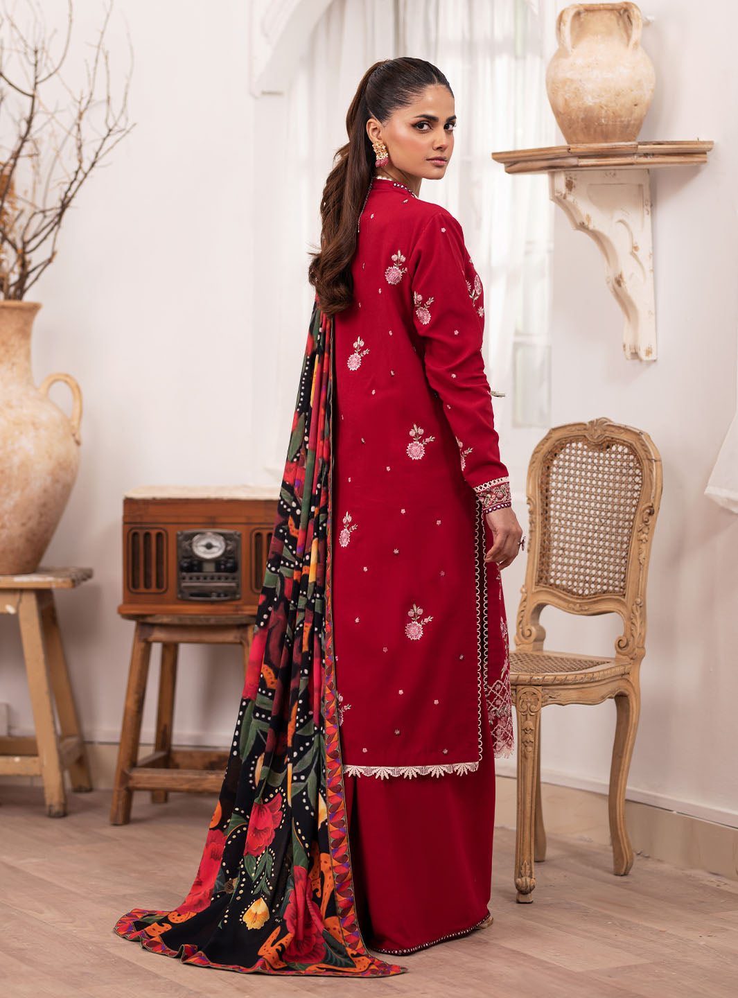 Roheenaz | Meraki Winter Collection | Elara by Roheenaz - Designer Dress - Type: Ladies Clothes - Available at Libayah - 100% Original