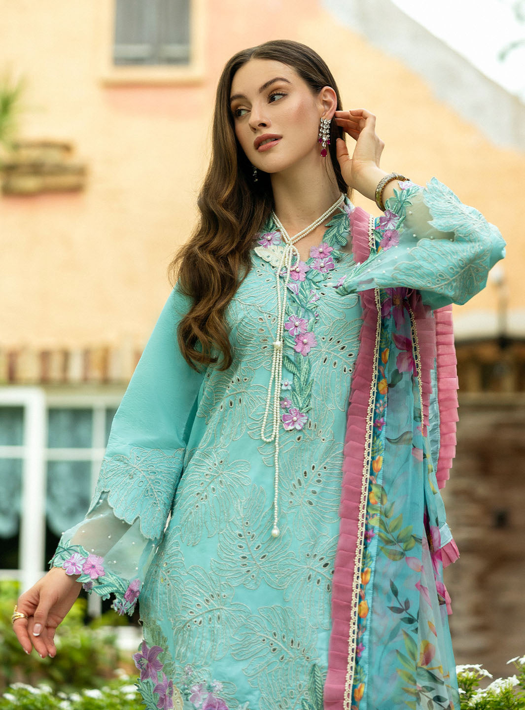 Roheenaz | Flanerie Lawn 25 | Helene-3B by Roheenaz - Designer Dress - Type: Ladies Clothes - Available at Libayah - 100% Original