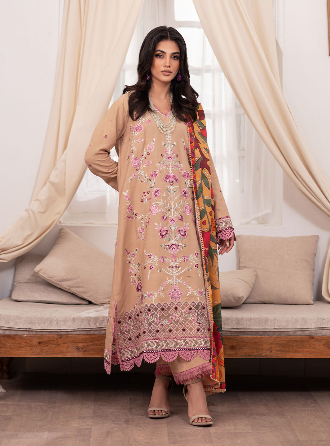 Roheenaz | Meraki Winter Collection | Blair by Roheenaz - Designer Dress - Type: Ladies Clothes - Available at Libayah - 100% Original