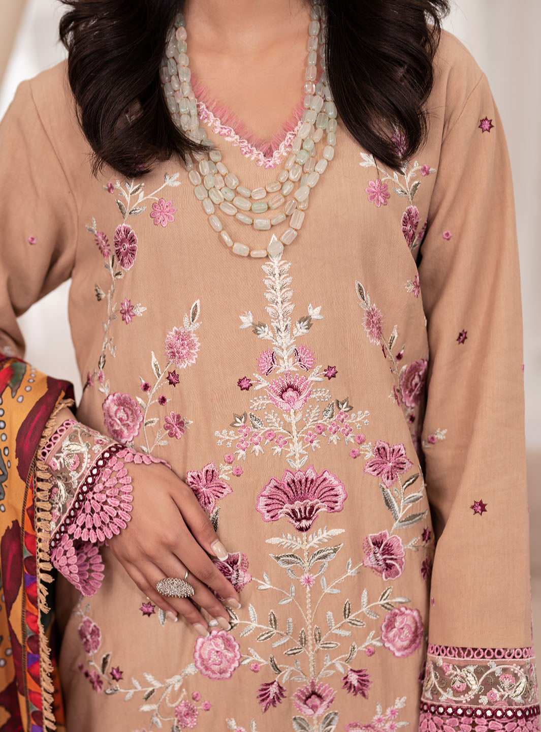 Roheenaz | Meraki Winter Collection | Blair by Roheenaz - Designer Dress - Type: Ladies Clothes - Available at Libayah - 100% Original