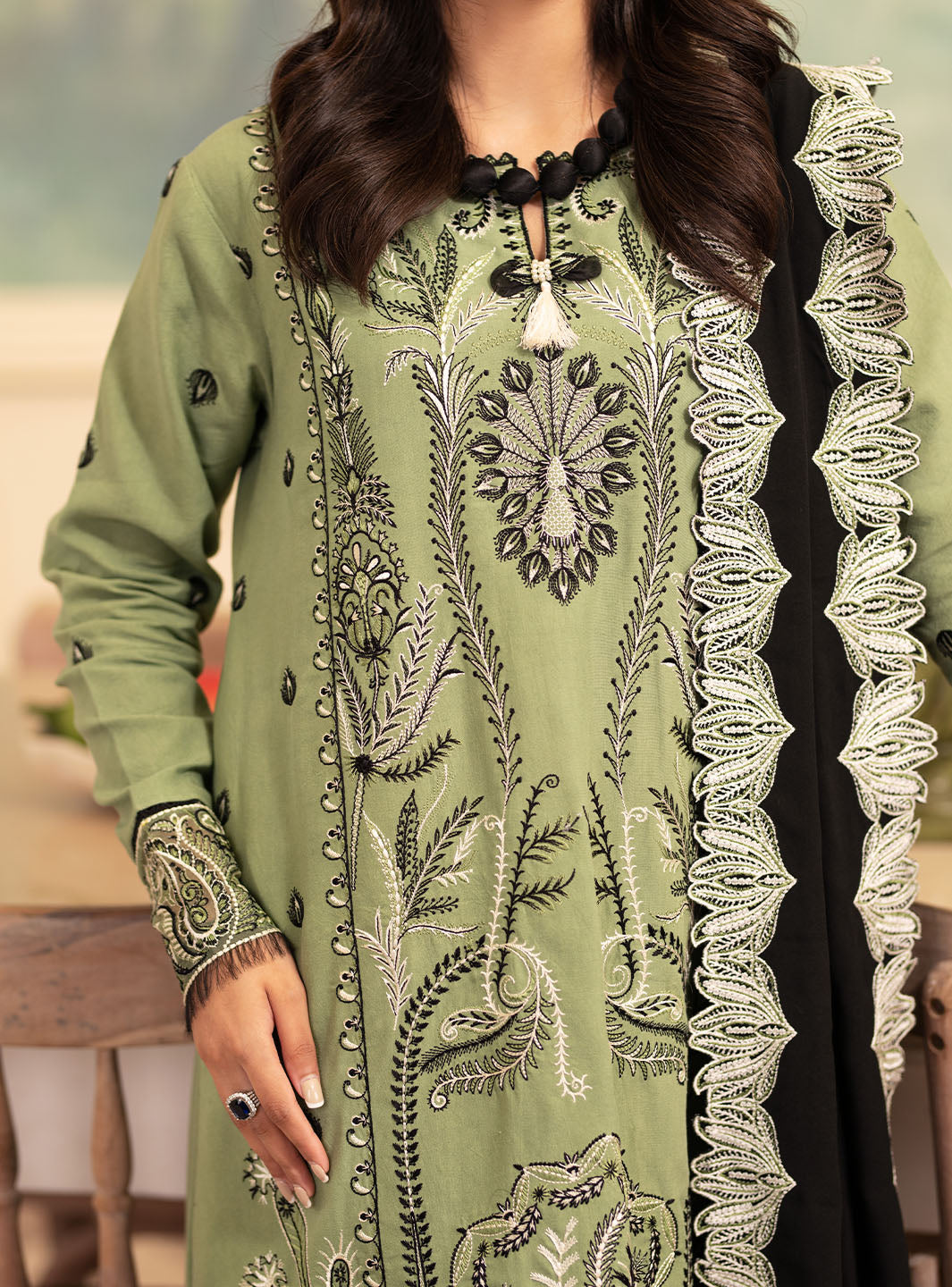 Roheenaz | Meraki Winter Collection | Olivia by Roheenaz - Designer Dress - Type: Ladies Clothes - Available at Libayah - 100% Original