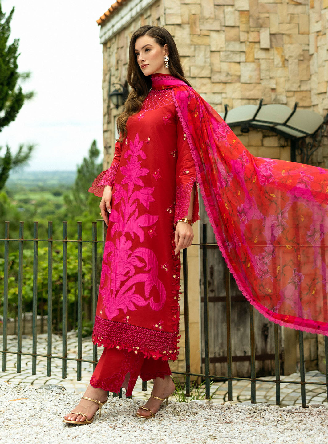 Roheenaz | Flanerie Lawn 25 | Estelle-5A by Roheenaz - Designer Dress - Type: Ladies Clothes - Available at Libayah - 100% Original