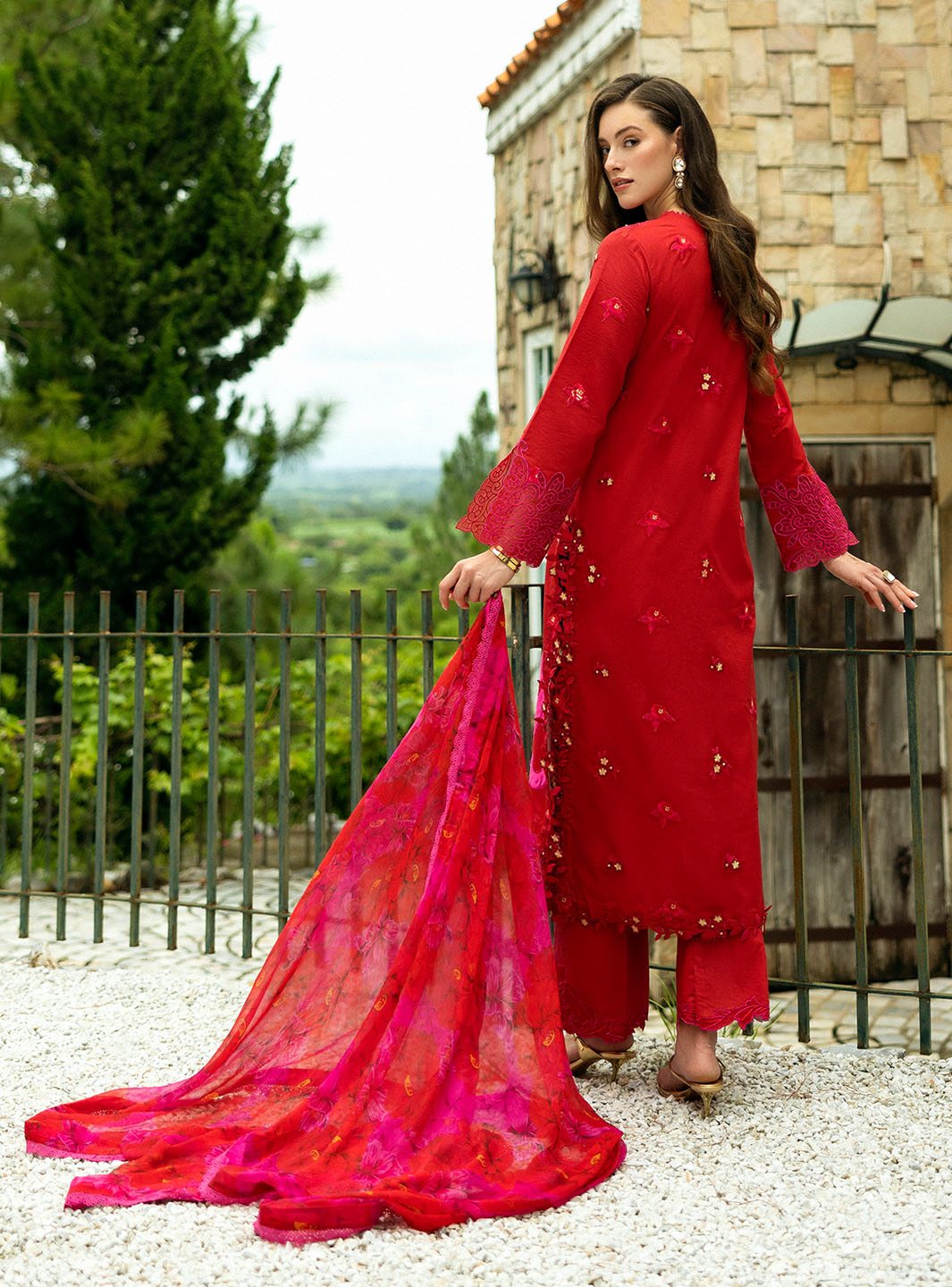 Roheenaz | Flanerie Lawn 25 | Estelle-5A by Roheenaz - Designer Dress - Type: Ladies Clothes - Available at Libayah - 100% Original