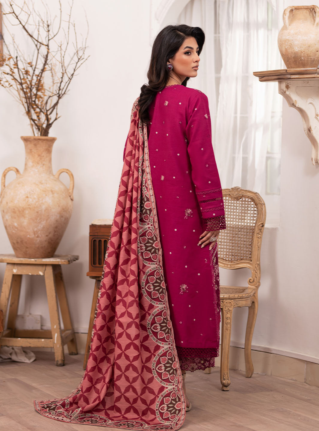 Roheenaz | Meraki Winter Collection | Yana by Roheenaz - Designer Dress - Type: Ladies Clothes - Available at Libayah - 100% Original