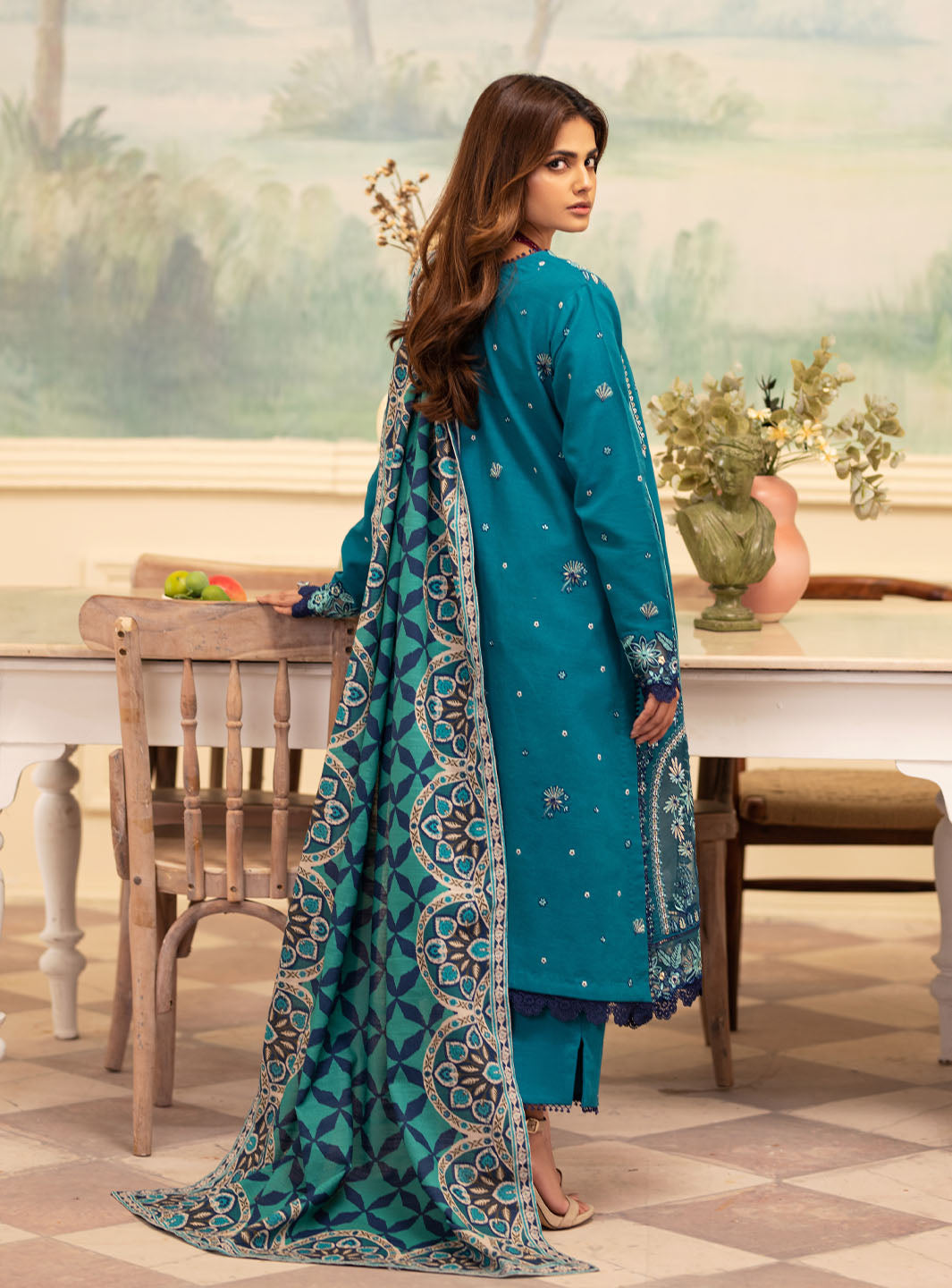 Roheenaz | Meraki Winter Collection | Tinsley by Roheenaz - Designer Dress - Type: Ladies Clothes - Available at Libayah - 100% Original