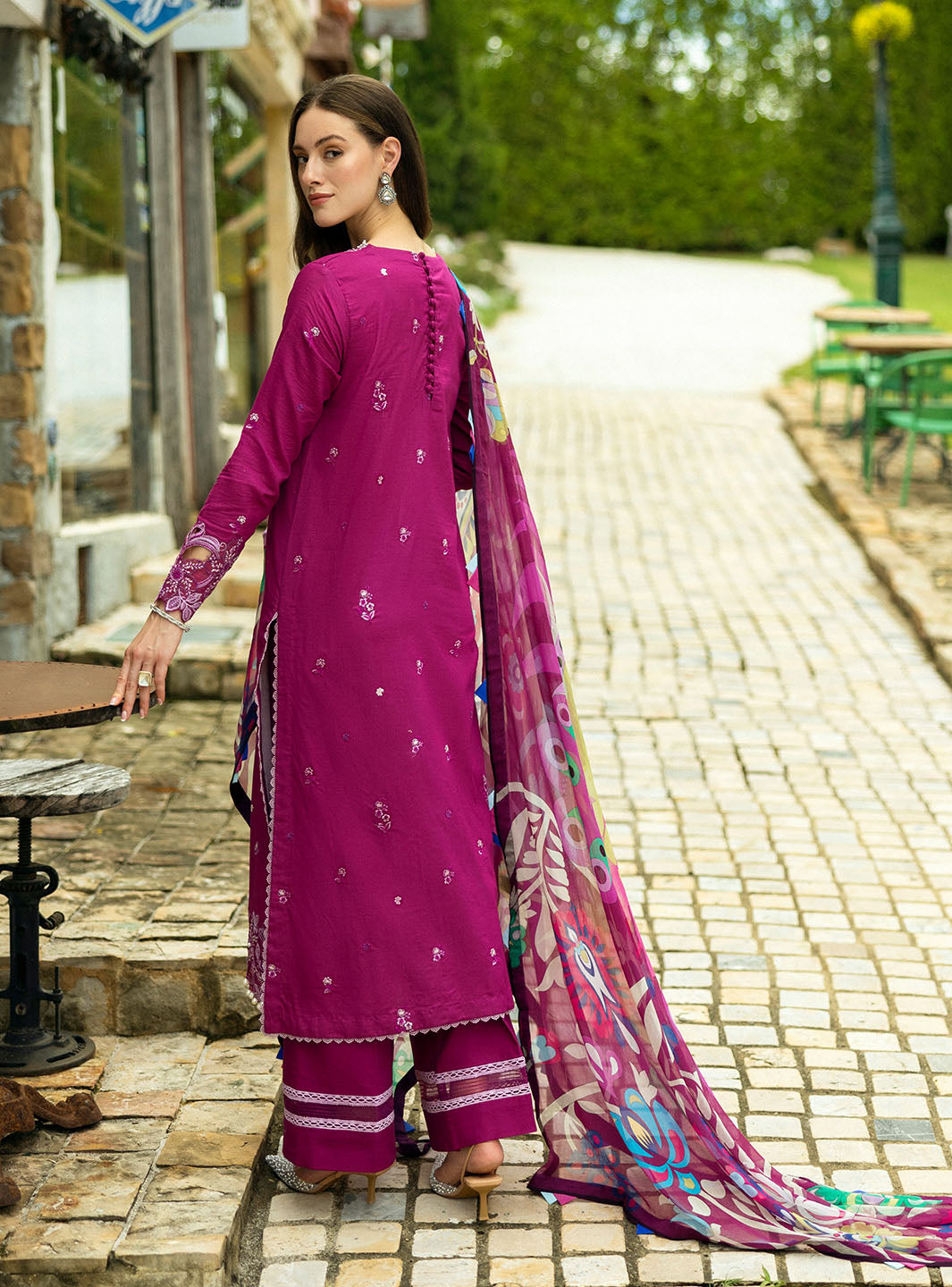 Roheenaz | Flanerie Lawn 25 | Claudia-6A by Roheenaz - Designer Dress - Type: Ladies Clothes - Available at Libayah - 100% Original