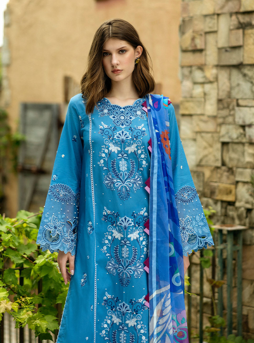 Roheenaz | Flanerie Lawn 25 | Noemi-6B by Roheenaz - Designer Dress - Type: Ladies Clothes - Available at Libayah - 100% Original