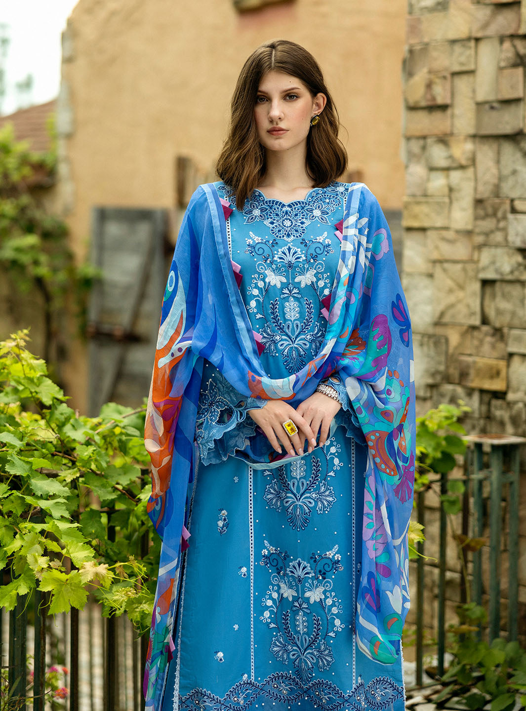 Roheenaz | Flanerie Lawn 25 | Noemi-6B by Roheenaz - Designer Dress - Type: Ladies Clothes - Available at Libayah - 100% Original