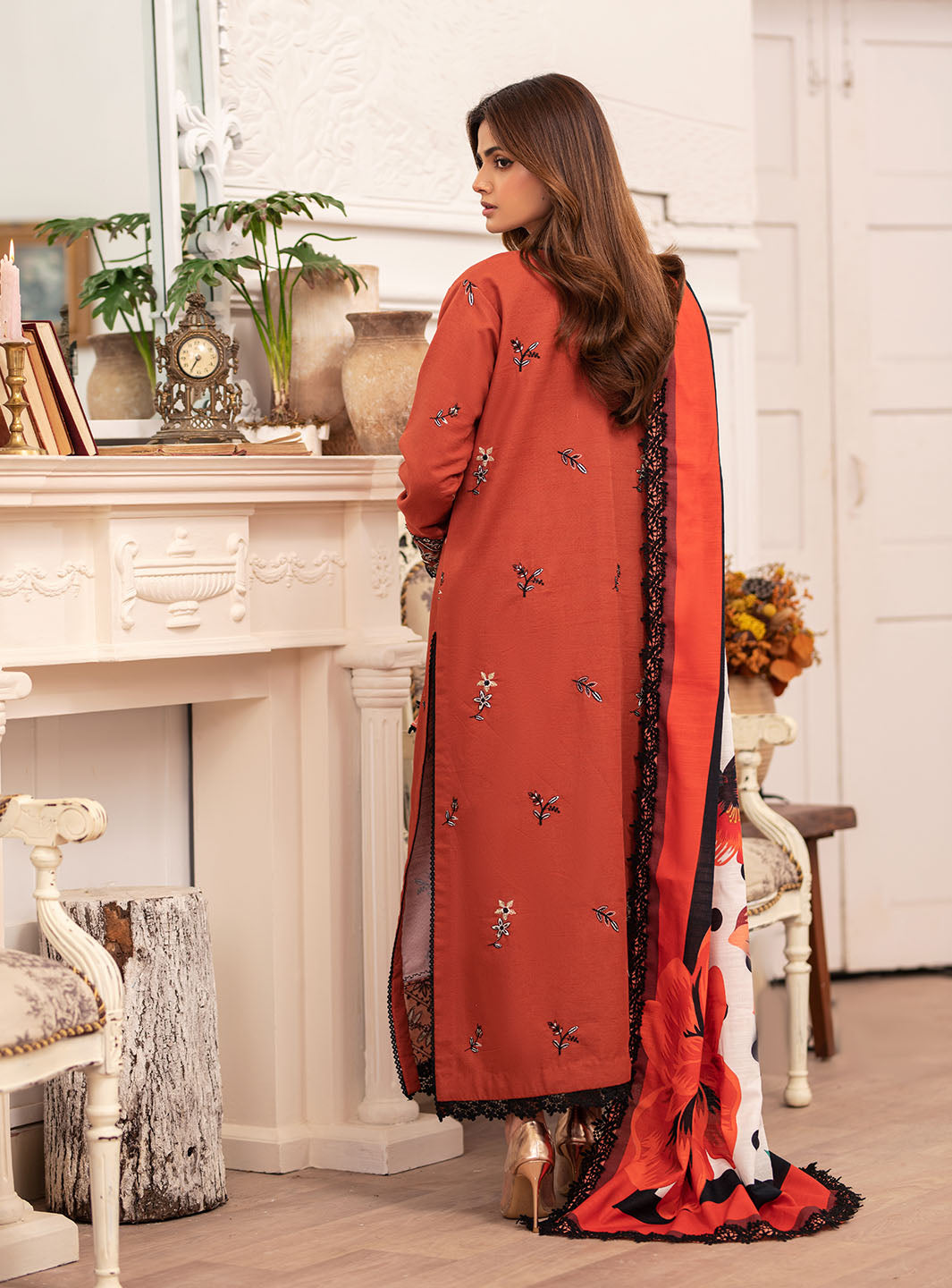 Roheenaz | Meraki Winter Collection | Alicia by Roheenaz - Designer Dress - Type: Ladies Clothes - Available at Libayah - 100% Original