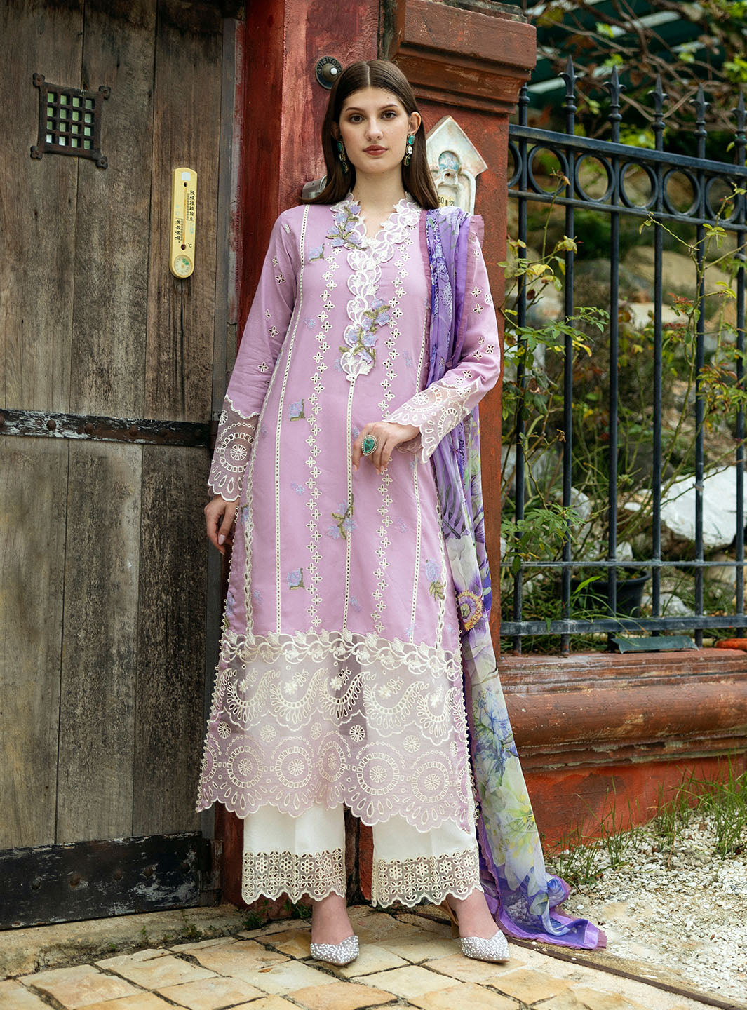 Roheenaz | Flanerie Lawn 25 | Ines-7A by Roheenaz - Designer Dress - Type: Ladies Clothes - Available at Libayah - 100% Original