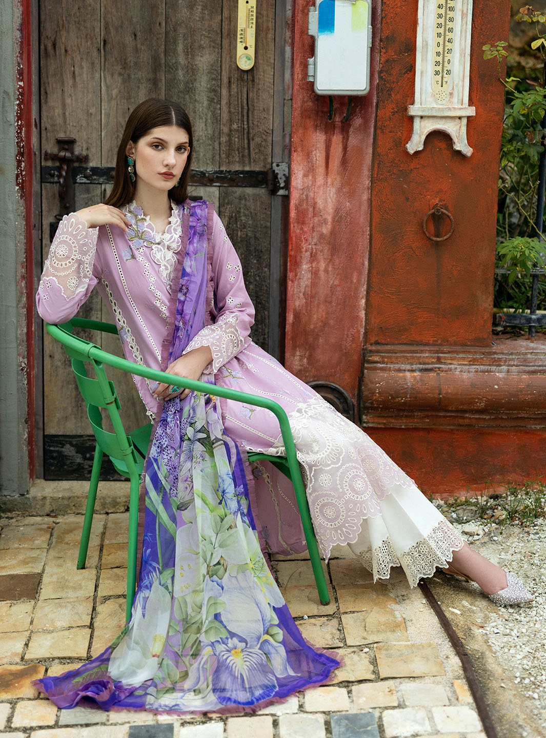 Roheenaz | Flanerie Lawn 25 | Ines-7A by Roheenaz - Designer Dress - Type: Ladies Clothes - Available at Libayah - 100% Original