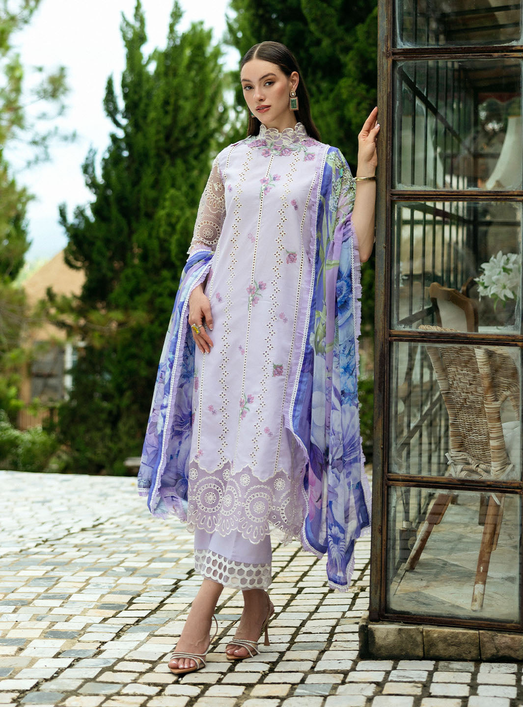 Roheenaz | Flanerie Lawn 25 | Elisa-7B by Roheenaz - Designer Dress - Type: Ladies Clothes - Available at Libayah - 100% Original