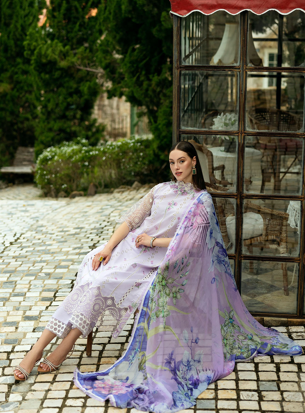 Roheenaz | Flanerie Lawn 25 | Elisa-7B by Roheenaz - Designer Dress - Type: Ladies Clothes - Available at Libayah - 100% Original