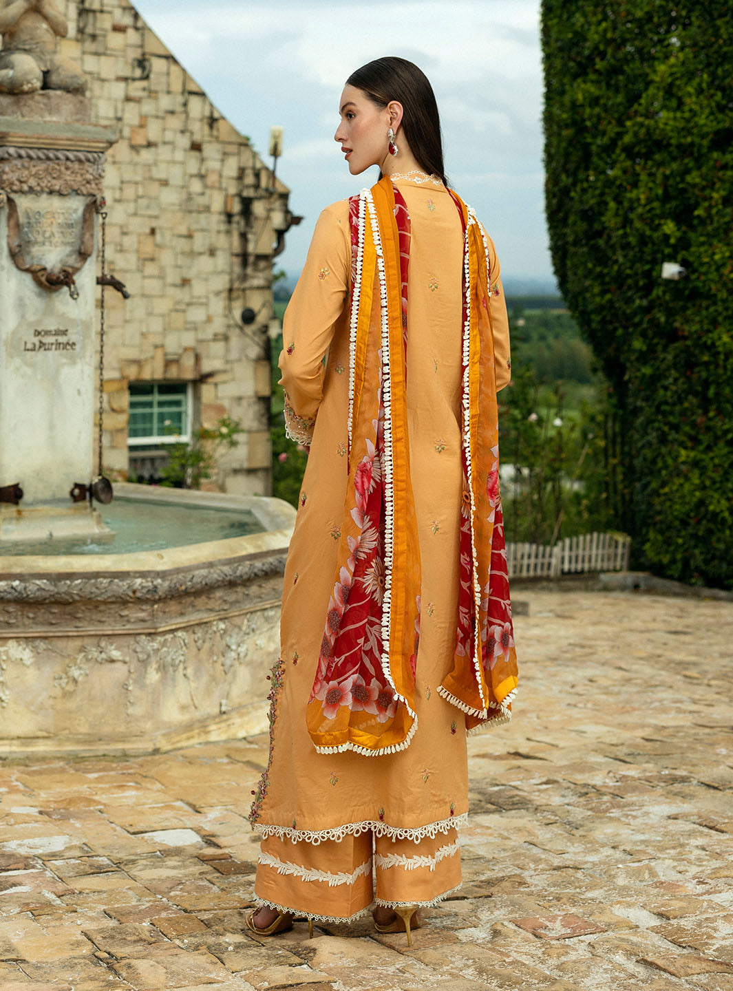 Roheenaz | Flanerie Lawn 25 | Patricia-8A by Roheenaz - Designer Dress - Type: Ladies Clothes - Available at Libayah - 100% Original