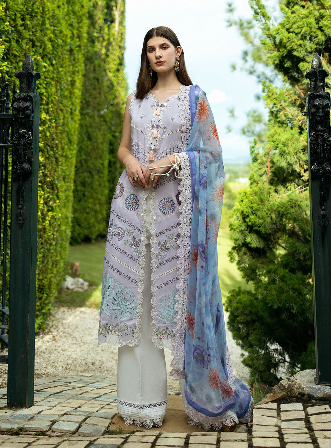 Roheenaz | Flanerie Lawn 25 | Juana-8B by Roheenaz - Designer Dress - Type: Ladies Clothes - Available at Libayah - 100% Original