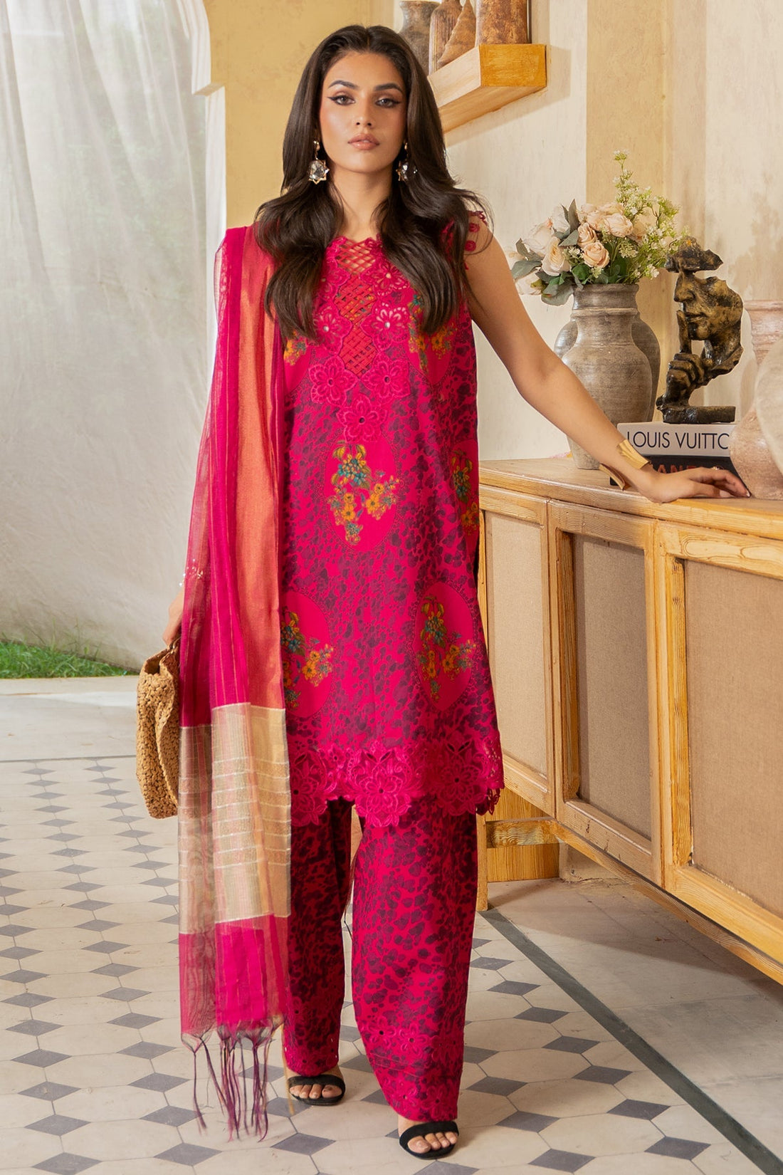 Charizma | Lawn Collection 24 | AS4-32 by Charizma - Designer Dress - Type: Casuals - Available at Libayah - 100% Original