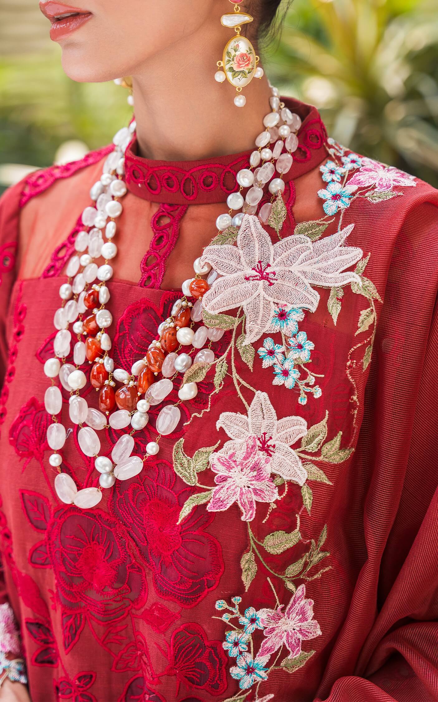 Asifa and Nabeel | Luxury Winter 24 | ROUGE WL-08 by Asifa and Nabeel - Designer Dress - Type: Ladies Clothes - Available at Libayah - 100% Original
