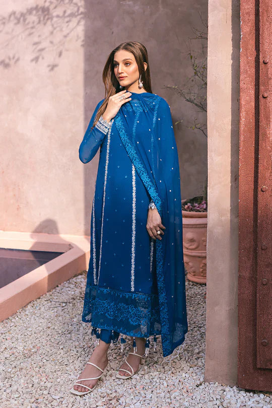 Azure | Embroidered Ensembles 3 Pcs | Radiant Sky by Azure - Designer Dress - Type: Ladies Clothes - Available at Libayah - 100% Original