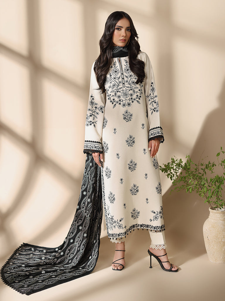 Rajbari | Nissa Embroidered Shawl |  Embroidered Shawl Series 08 by Rajbari - Designer Dress - Type: Ladies Clothes - Available at Libayah - 100% Original