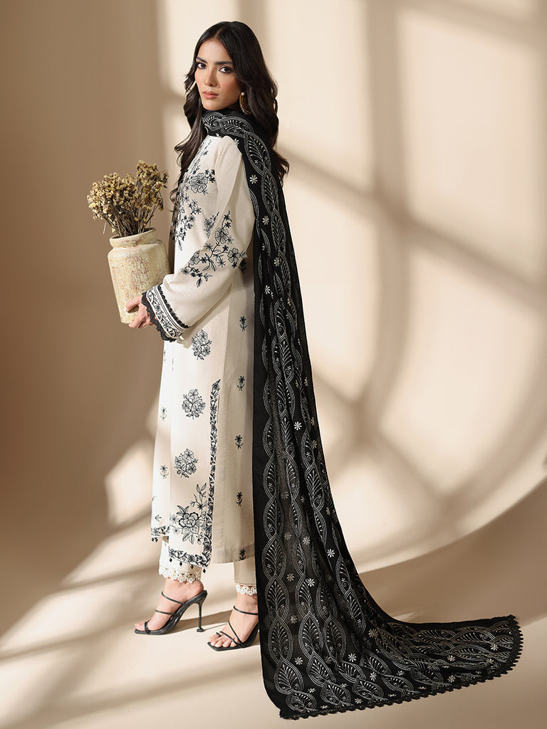 Rajbari | Nissa Embroidered Shawl |  Embroidered Shawl Series 08 by Rajbari - Designer Dress - Type: Ladies Clothes - Available at Libayah - 100% Original