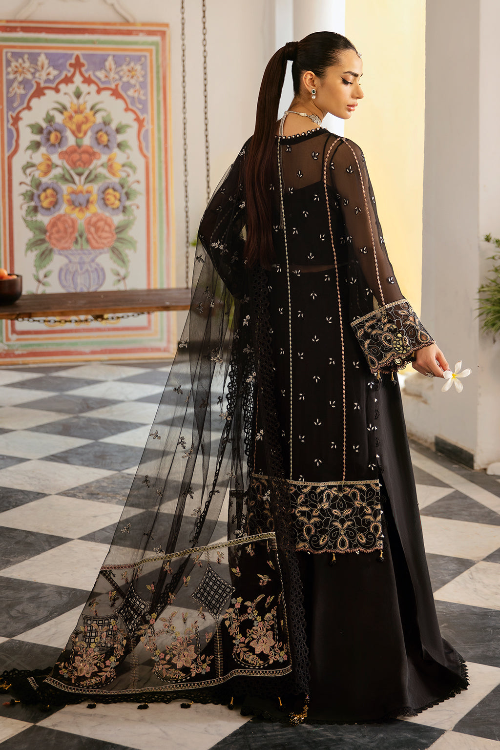 Ramsha | Dastak Luxury Chiffon Collection |  Q-106 by Ramsha - Designer Dress - Type: Ladies Clothes - Available at Libayah - 100% Original