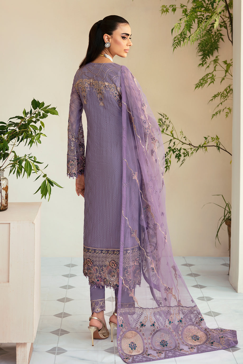 Ramsha | Dastoor Chiffon | P-104 by Ramsha - Designer Dress - Type: Ladies Clothes - Available at Libayah - 100% Original